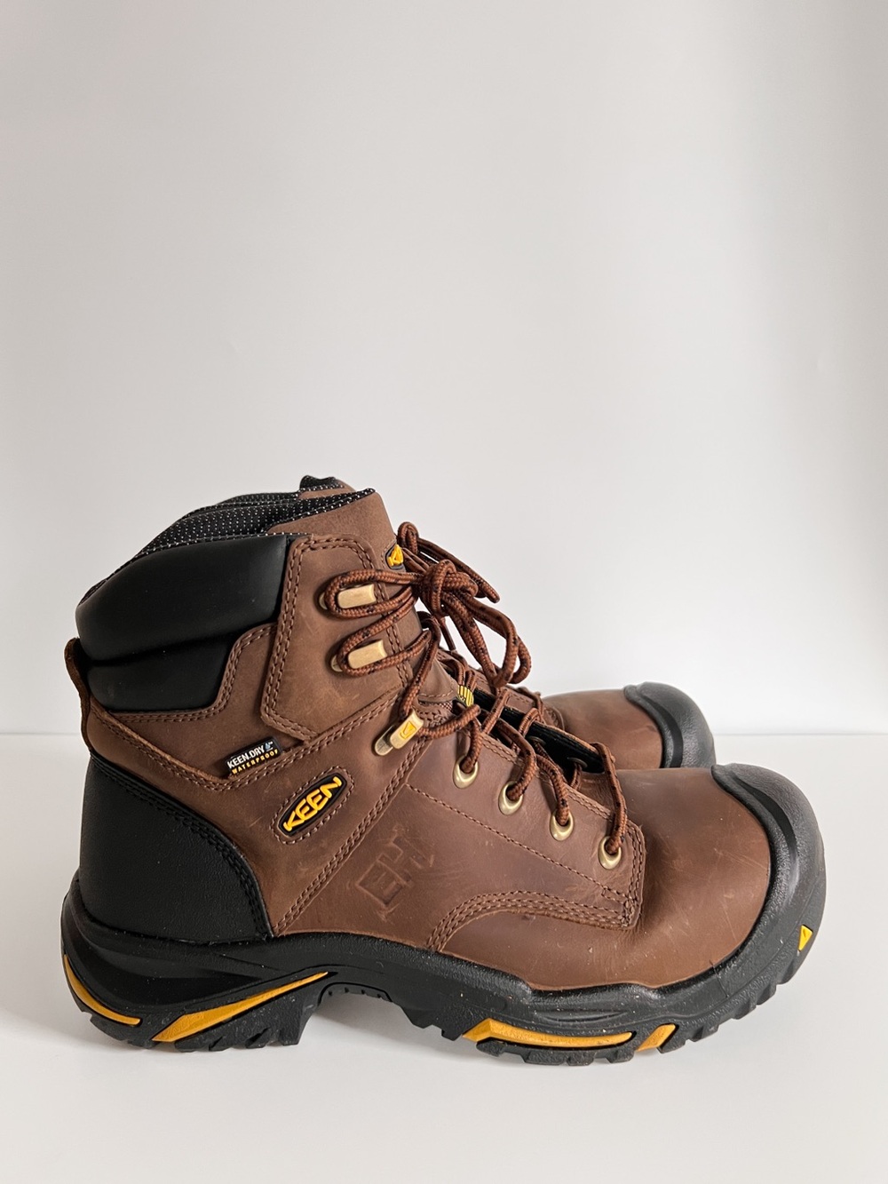 KEEN Utility Mt Vernon #1013258 Men’s 6" Waterproof Steel safety Toe Work Boots